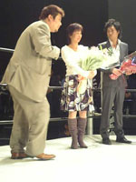 大阪の総合格闘技イベントでの写真です。